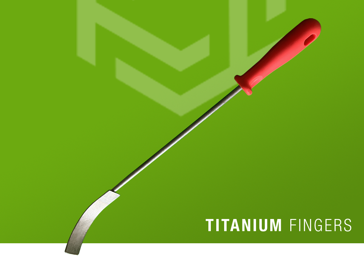 Titanium Long Reach Thin Scraper - TFL-TCT-009