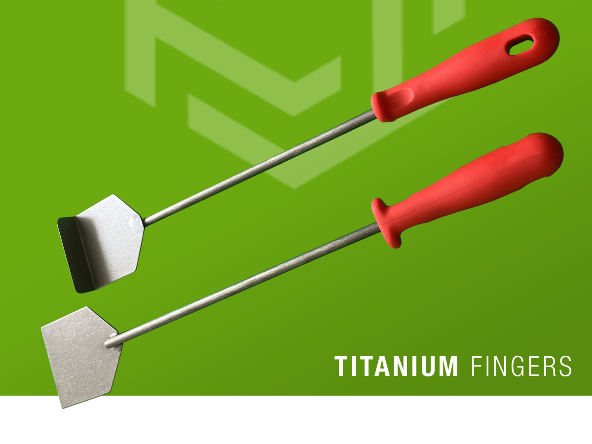 Titanium Long Reach Wide Scraper - TFL-TCT-004