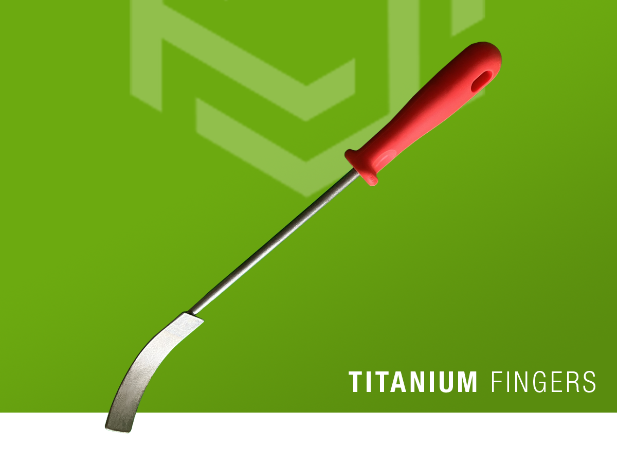 Titanium Short Reach Slim Scraper - TFL-TCT-001